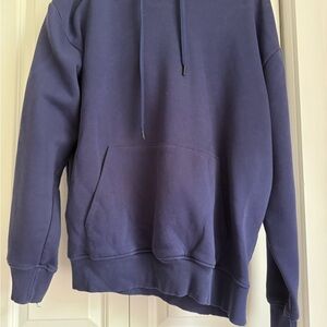 Zara Men's Deep Purple Hoodie